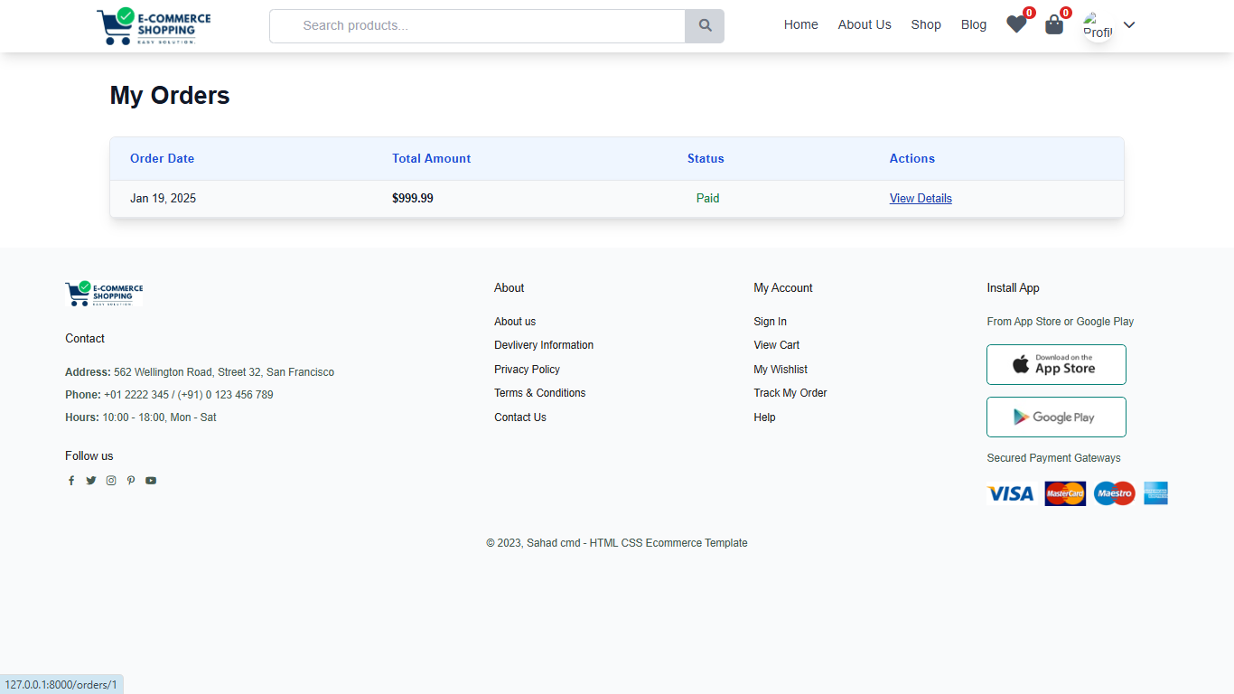 E-commerce Laravel Screenshot 10